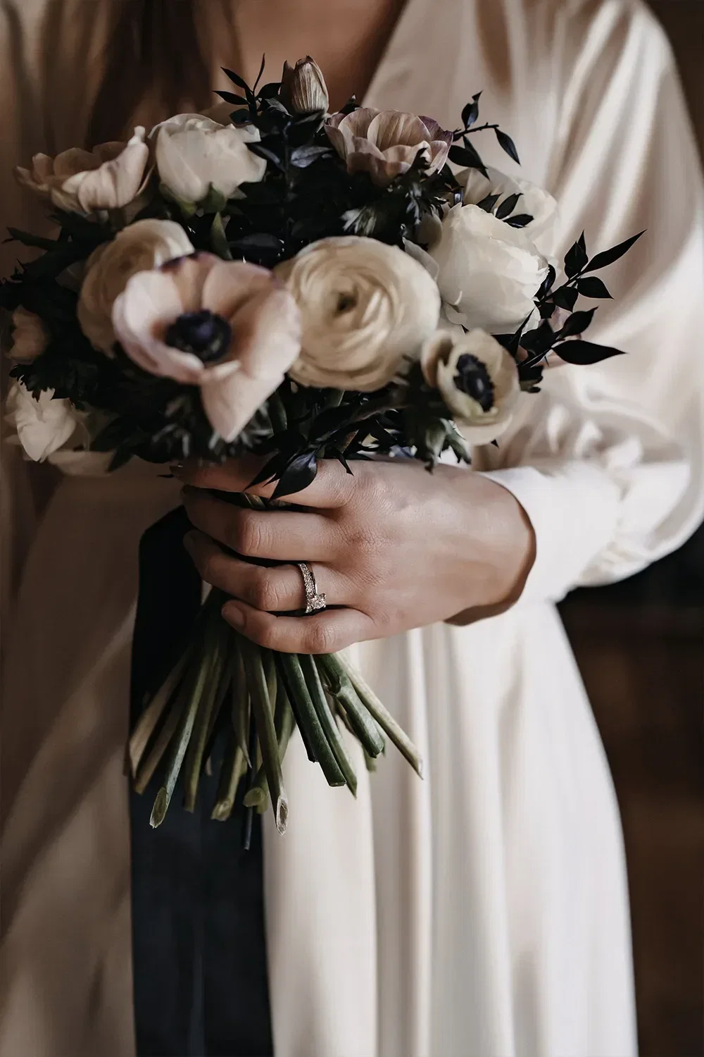 Fine Art Hochzeitskonzept - Blumenstrauß