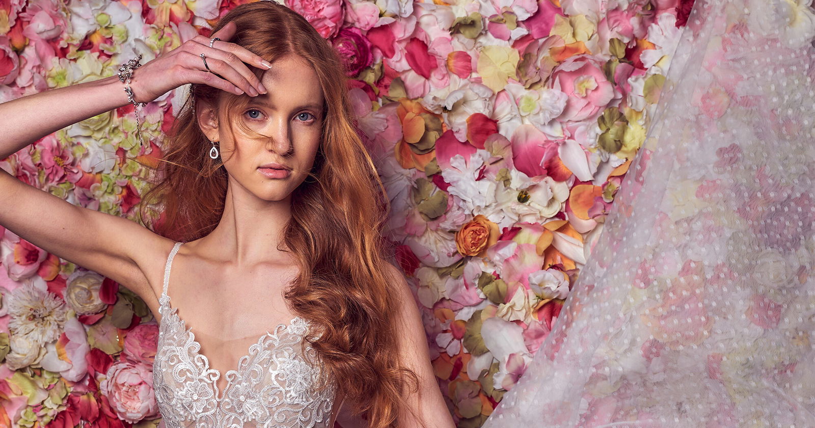 Ranunkeln - Hochzeitsblumen - Hochzeitskleid