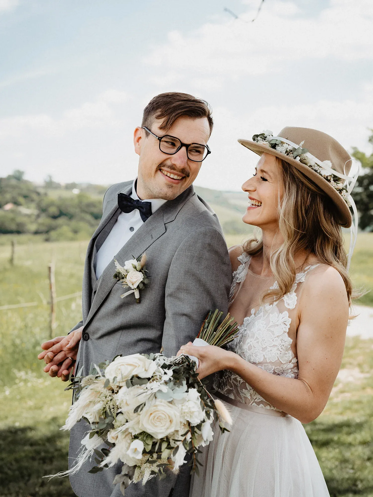 Hochzeitspaar - Outdoorhochzeit
