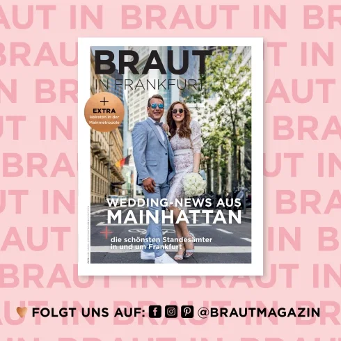 Das Cover der Braut in Frankfurt
