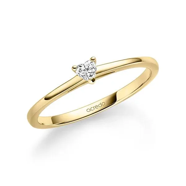 Ring Herz Schliff 123Gold