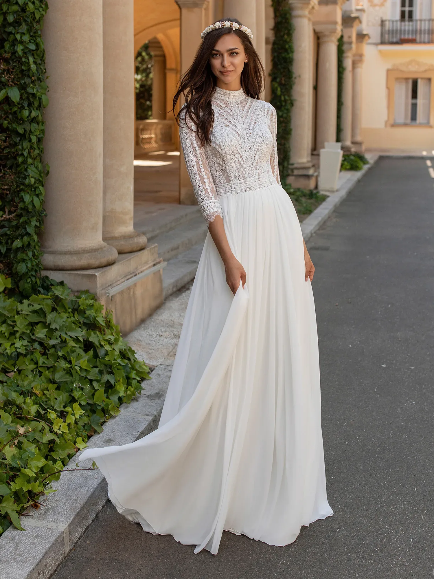 Boho Hochzeitskleid