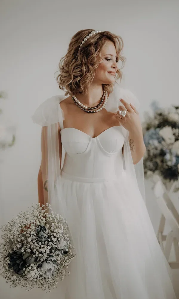 klassiches Brautkleid