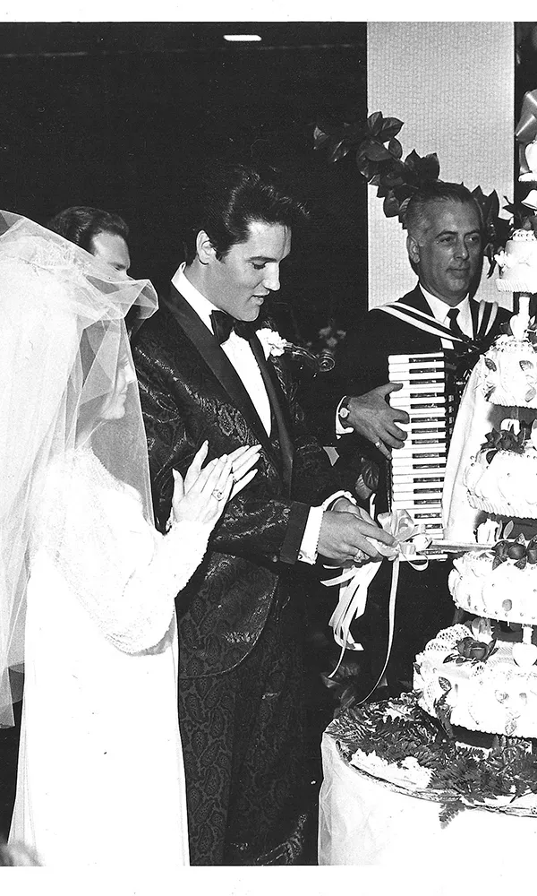 Hochzeit der Presleys