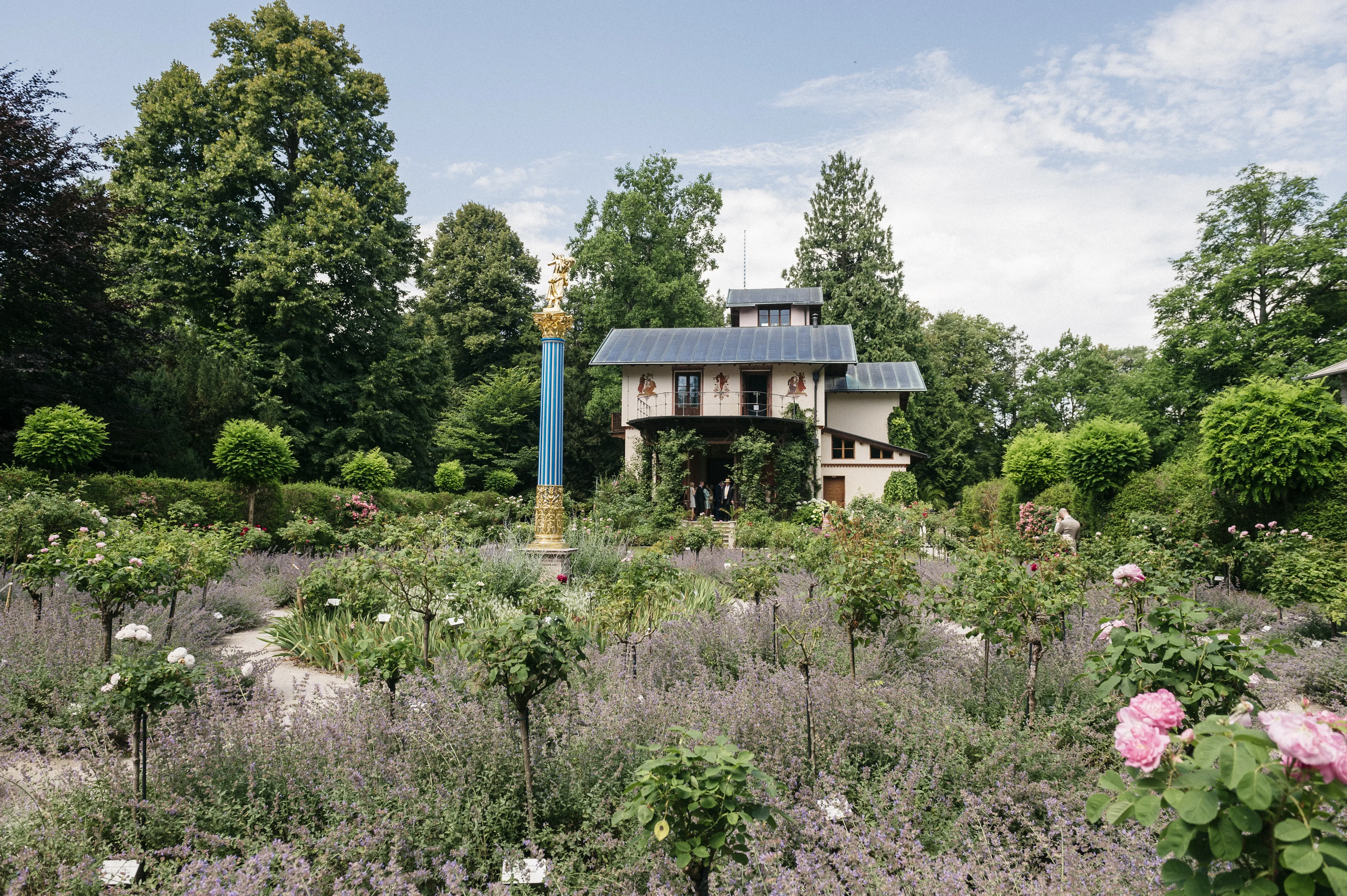 Die Roseninsel in Feldafing
