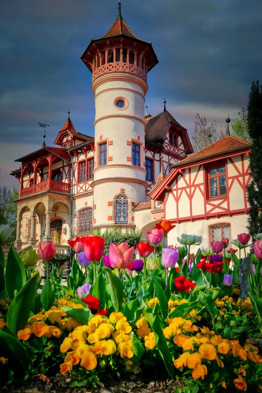 Das Kurparkschlösschen in Herrsching