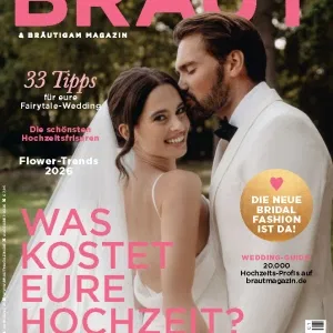 Braut & Bräutigam Magazin Ausgabe 1-2026 – Einzelausgabe mit Hochzeitsinspirationen