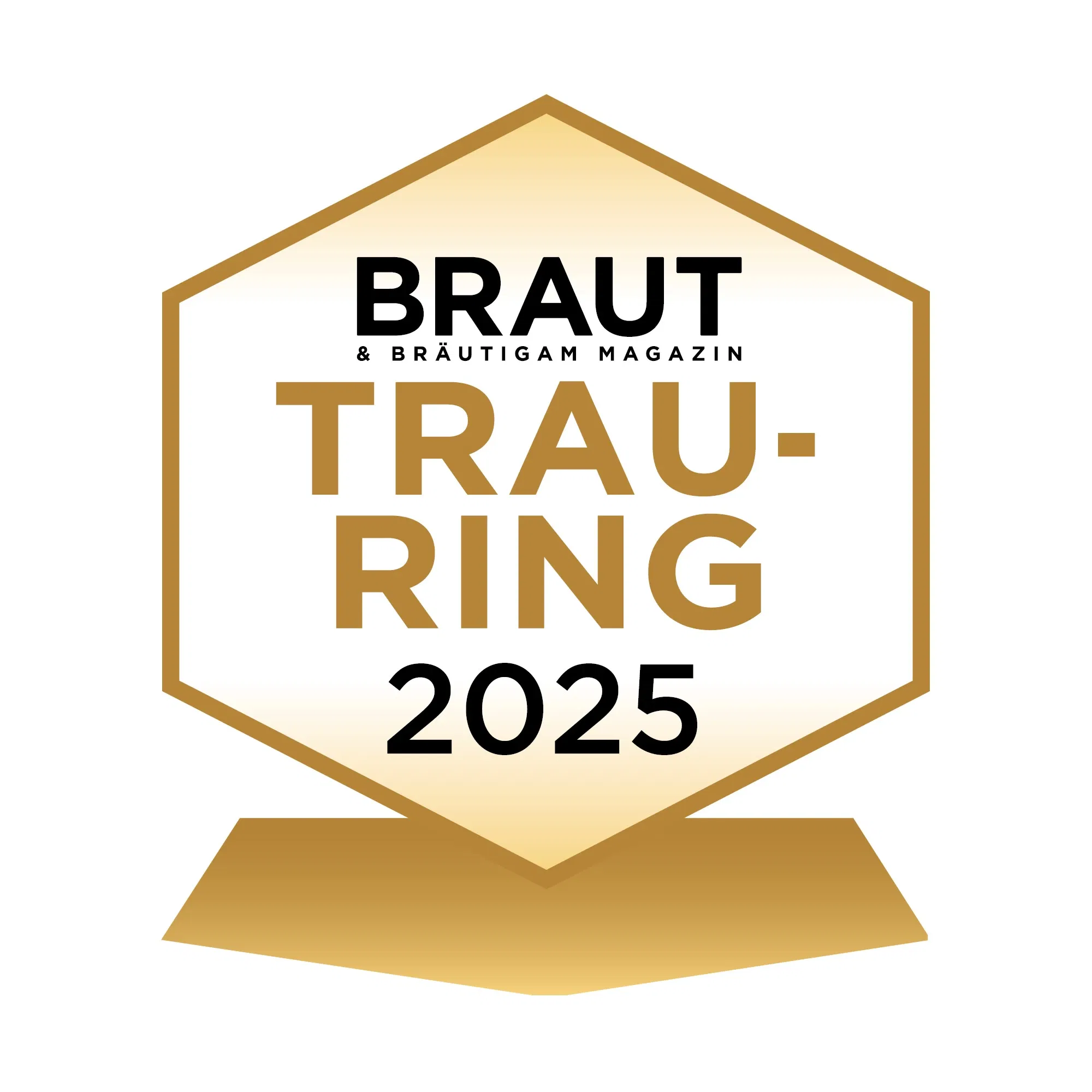 Logo Trauring des Jahres 2025