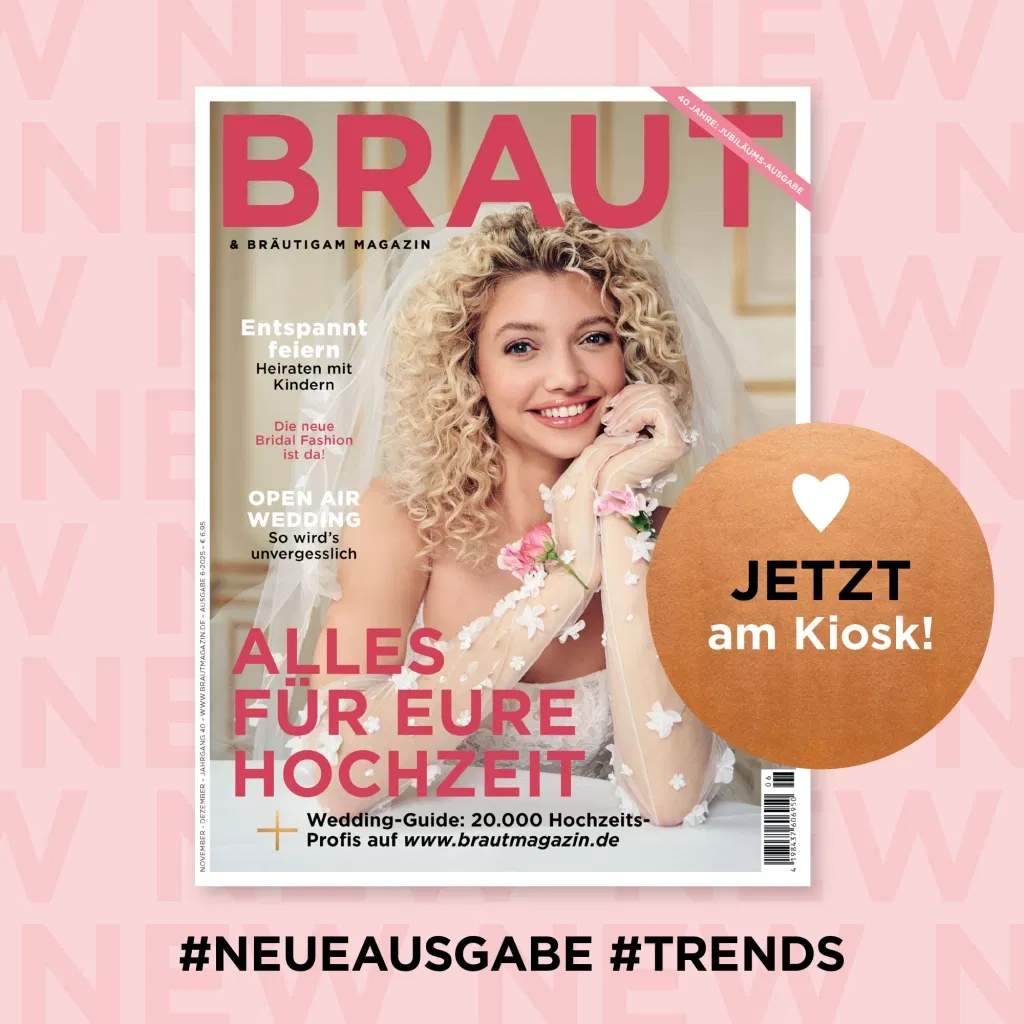 neue Ausgabe November-Dezember des Braut und Bräutigam Magazins