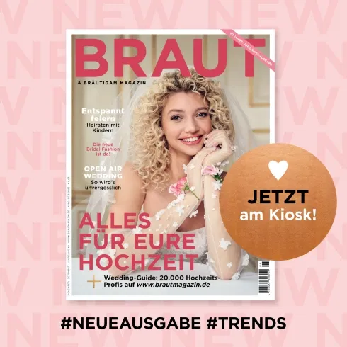 neue Ausgabe November-Dezember des Braut und Bräutigam Magazins