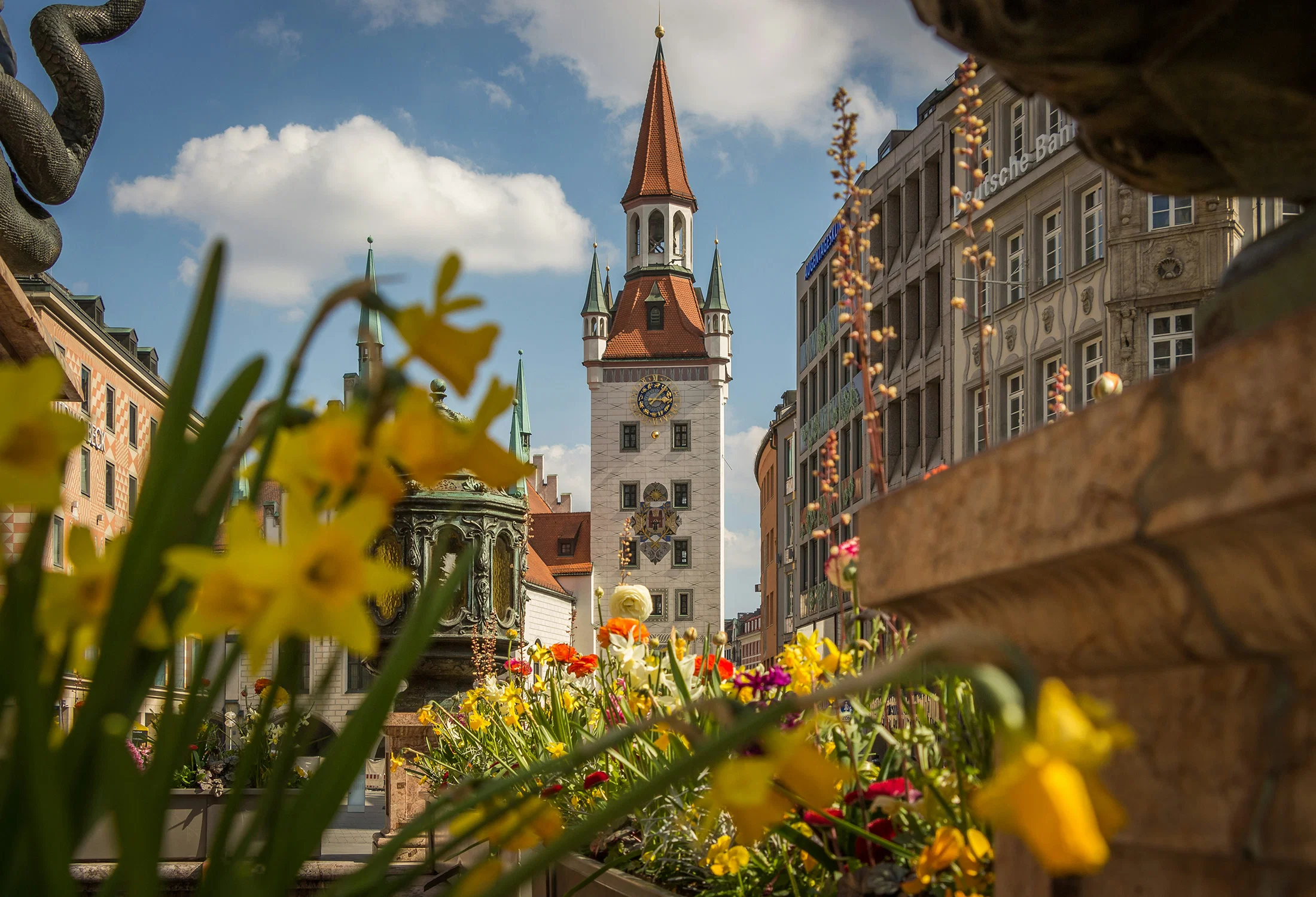 Die Innenstadt von München