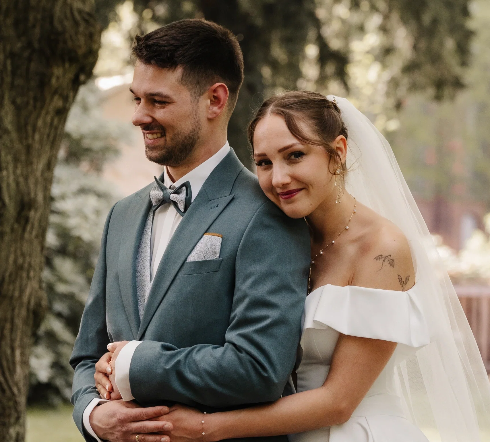 Hochzeitspaar Laura und Kevin
