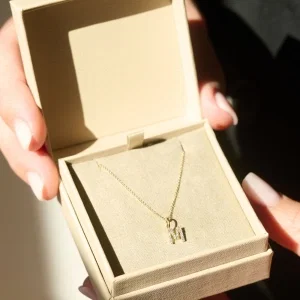 Mini Diamond Letter Charms