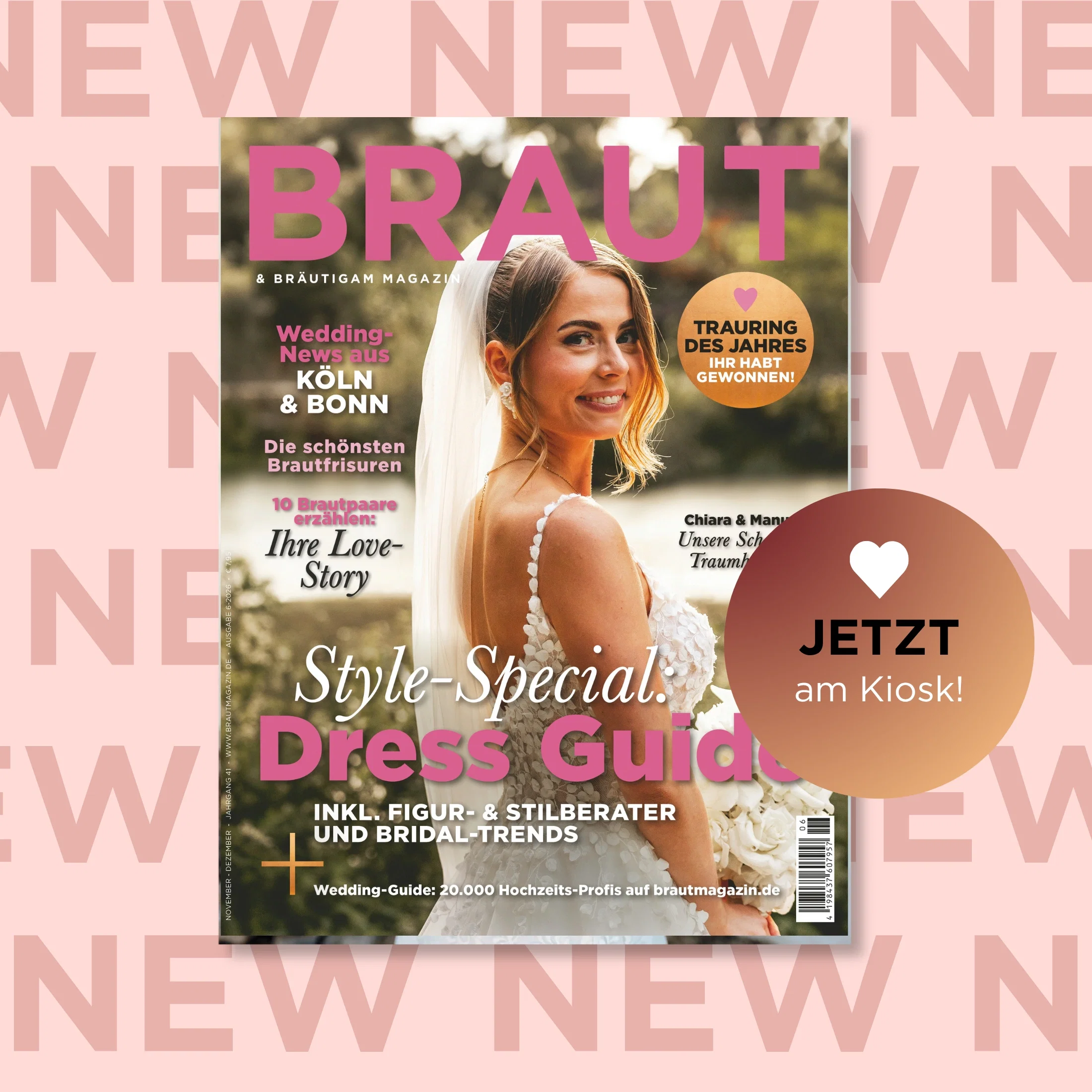 Cover Braut und Bräutigam Magazin